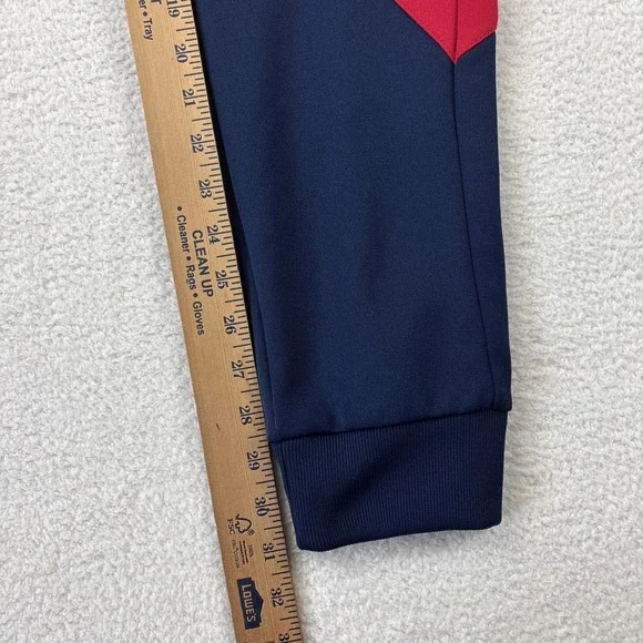 ADIDAS Mens 'Palmerston Joggers' Small Multicolor Sweatpants Zip Pockets Blue - Picture 6 of 14